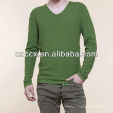 13STC5575 mais recente design de moda com decote em V blusas estilo europeu para homens